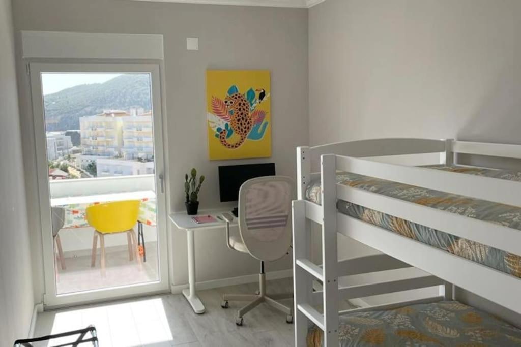*Sea View* New 3 Bedroom Apt With Free Parking Sesimbra Exterior photo